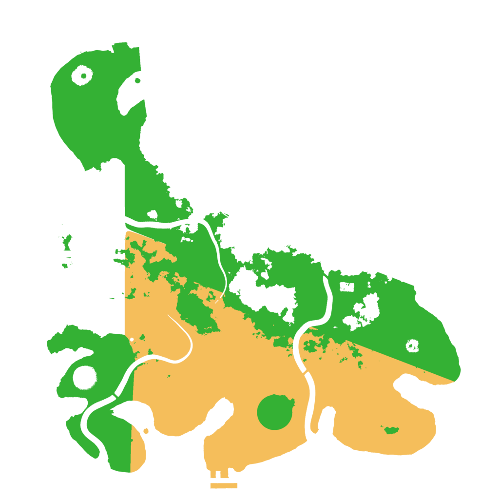 Biome Rust Map: Procedural Map, Size: 3750, Seed: 882290097