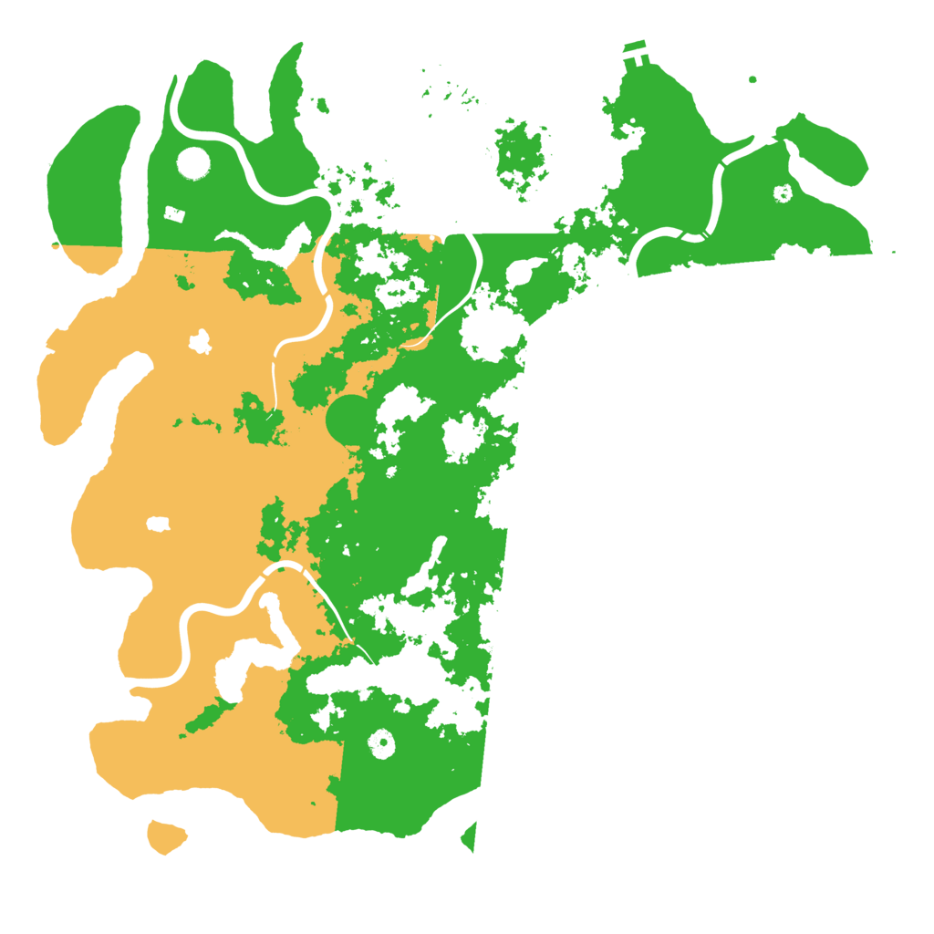 Biome Rust Map: Procedural Map, Size: 5000, Seed: 775425789