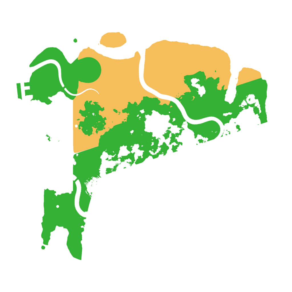 Biome Rust Map: Procedural Map, Size: 3000, Seed: 75875