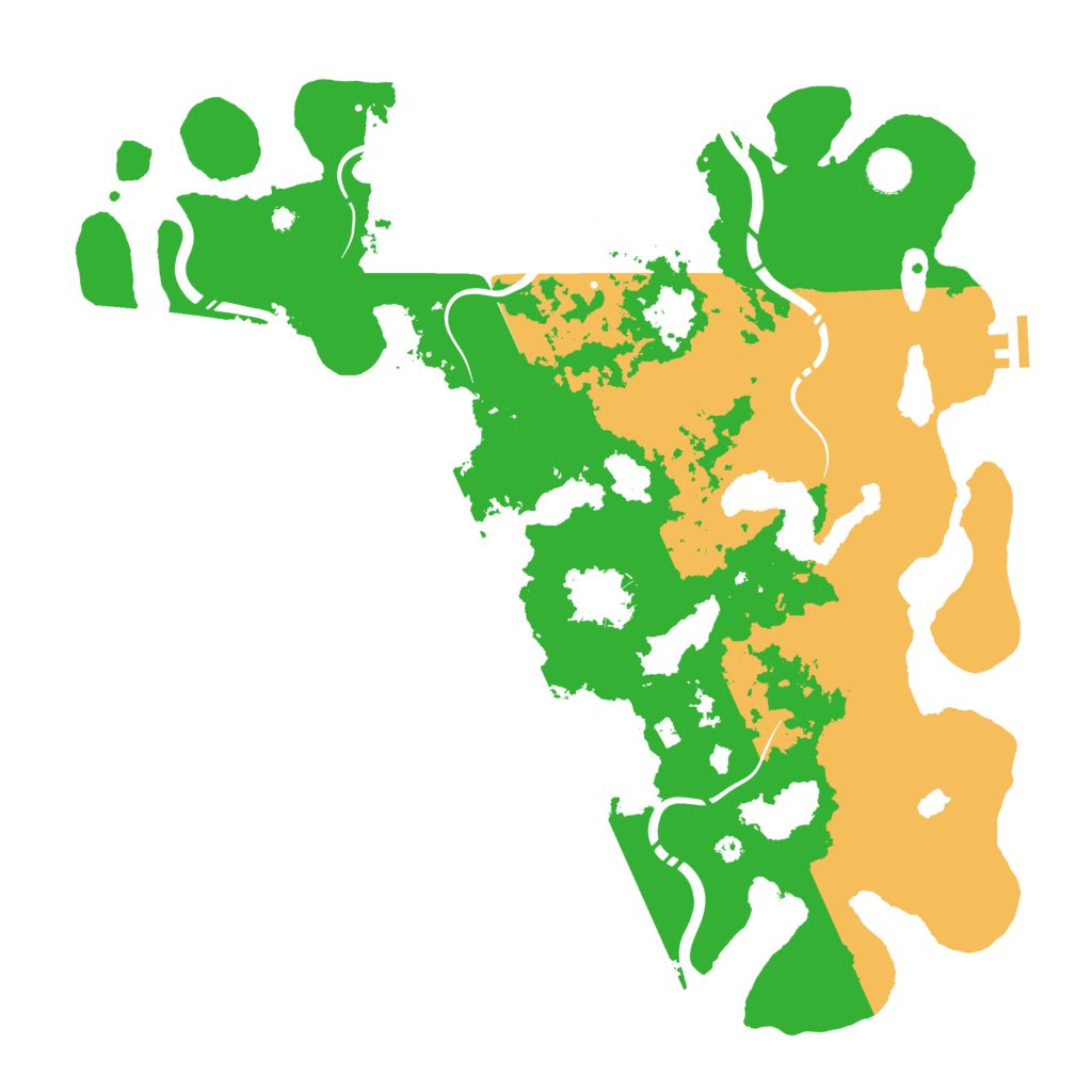 Biome Rust Map: Procedural Map, Size: 4250, Seed: 1349422326