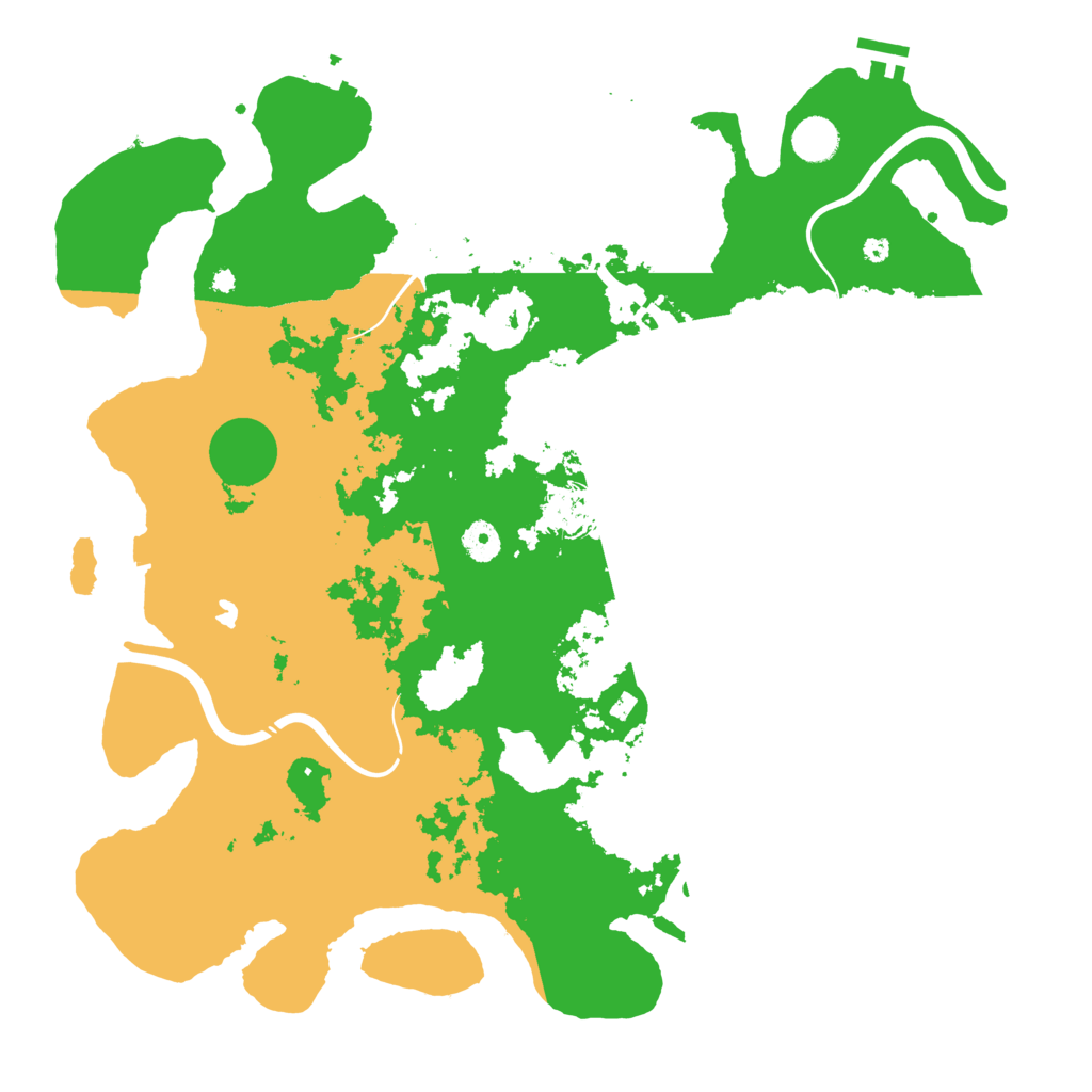Biome Rust Map: Procedural Map, Size: 4250, Seed: 2061300518