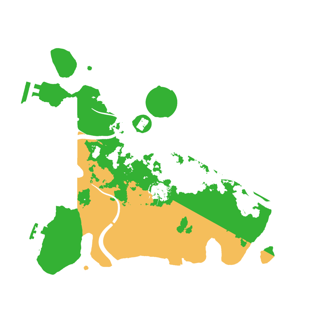 Biome Rust Map: Procedural Map, Size: 2750, Seed: 1336783367