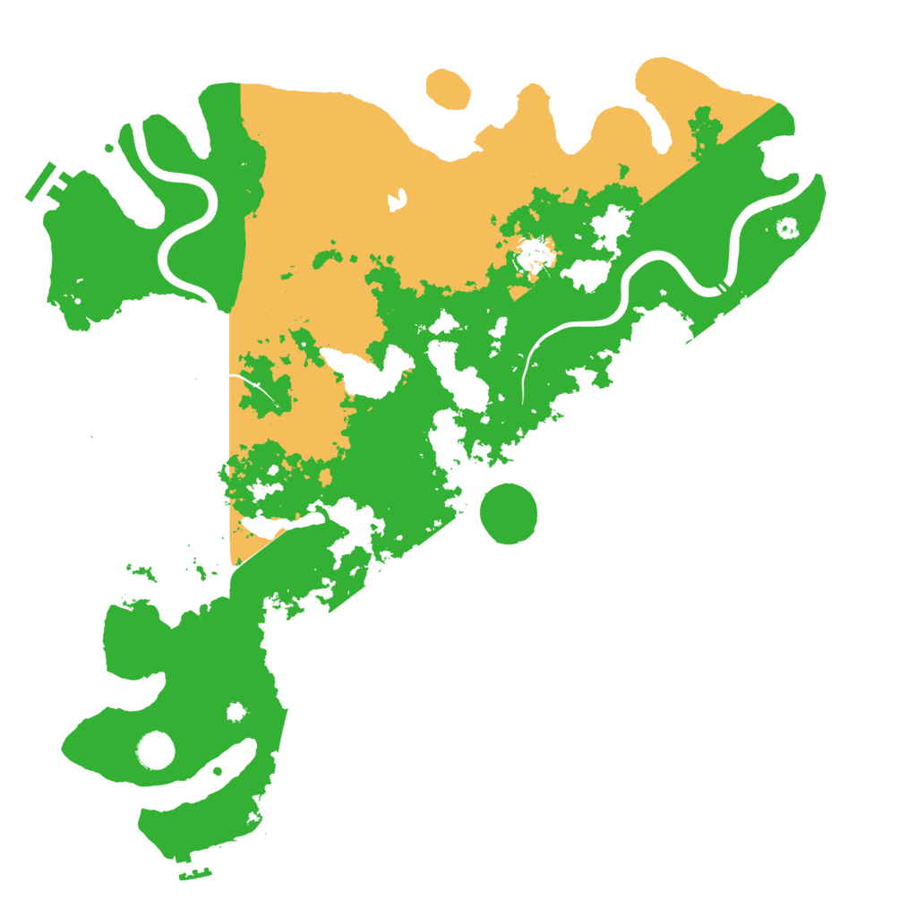 Biome Rust Map: Procedural Map, Size: 4250, Seed: 1210972419