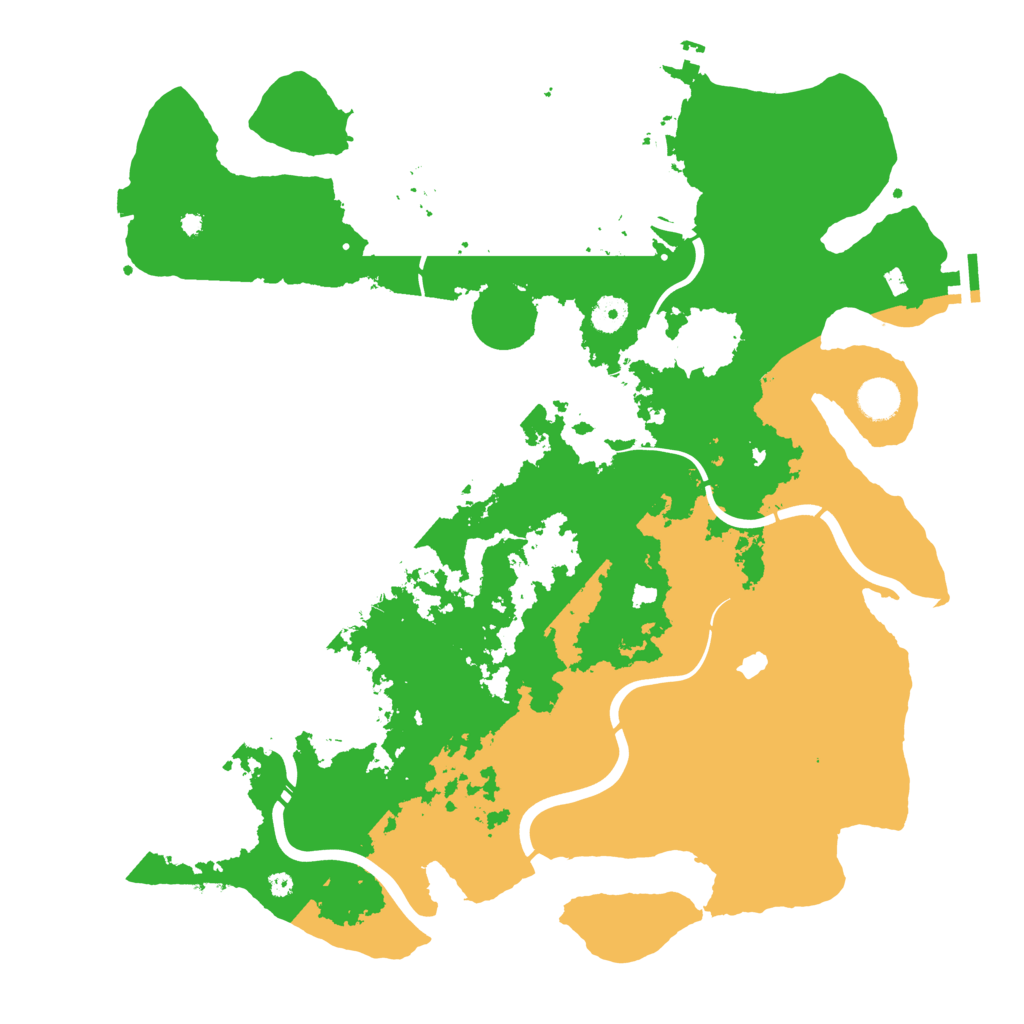 Biome Rust Map: Procedural Map, Size: 4250, Seed: 2027234760