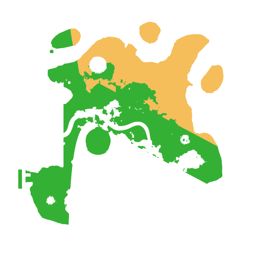 Biome Rust Map: Procedural Map, Size: 2700, Seed: 867168727