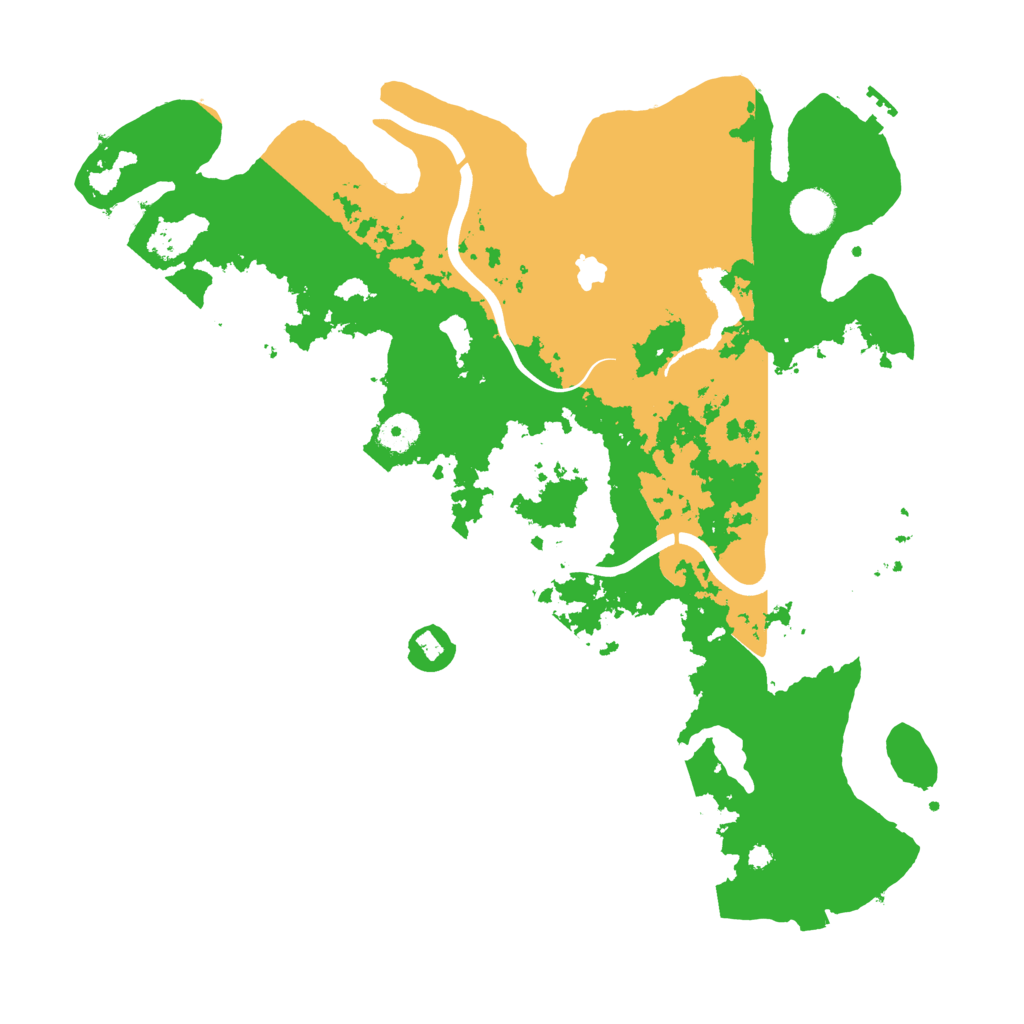 Biome Rust Map: Procedural Map, Size: 4000, Seed: 650327562