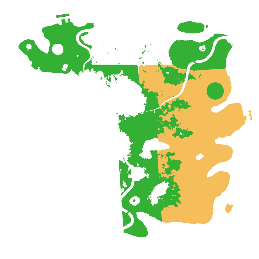 Biome Rust Map: Procedural Map, Size: 4000, Seed: 892217654