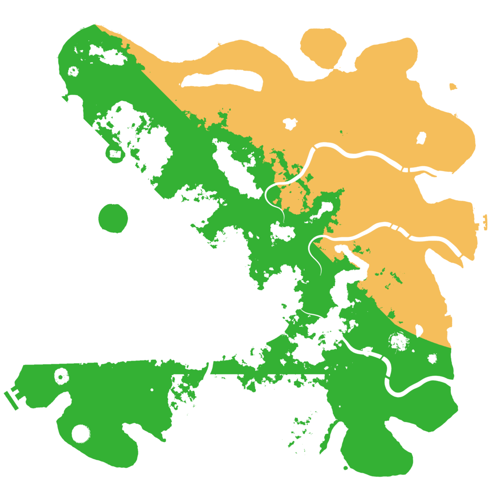 Biome Rust Map: Procedural Map, Size: 4800, Seed: 3167628