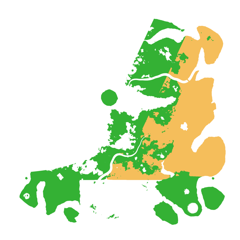 Biome Rust Map: Procedural Map, Size: 4000, Seed: 473993668