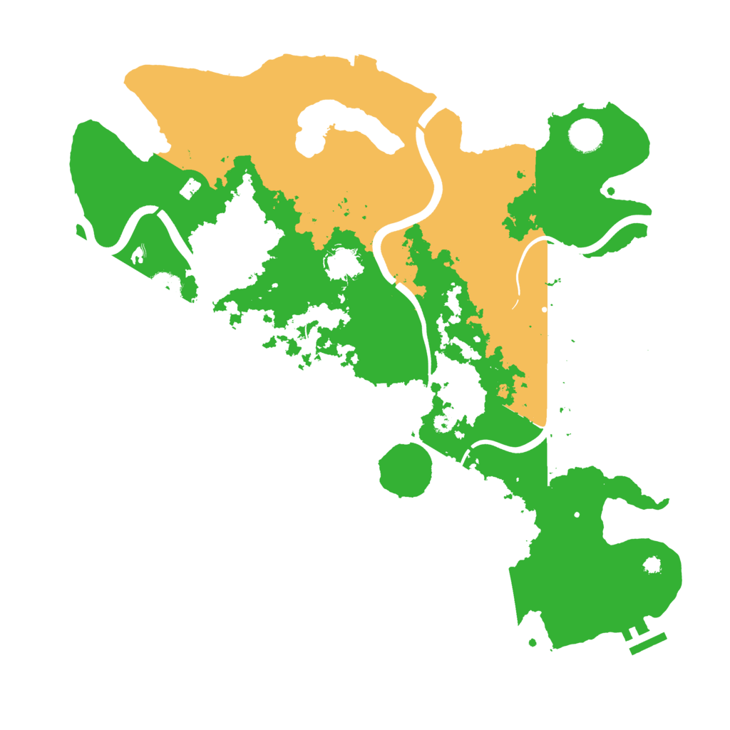 Biome Rust Map: Procedural Map, Size: 3800, Seed: 1933587888