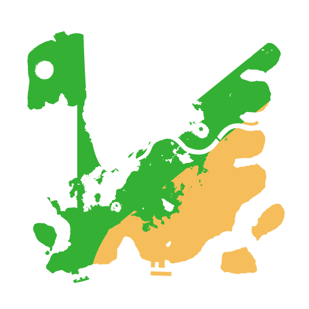 Biome Rust Map: Procedural Map, Size: 3000, Seed: 806310205