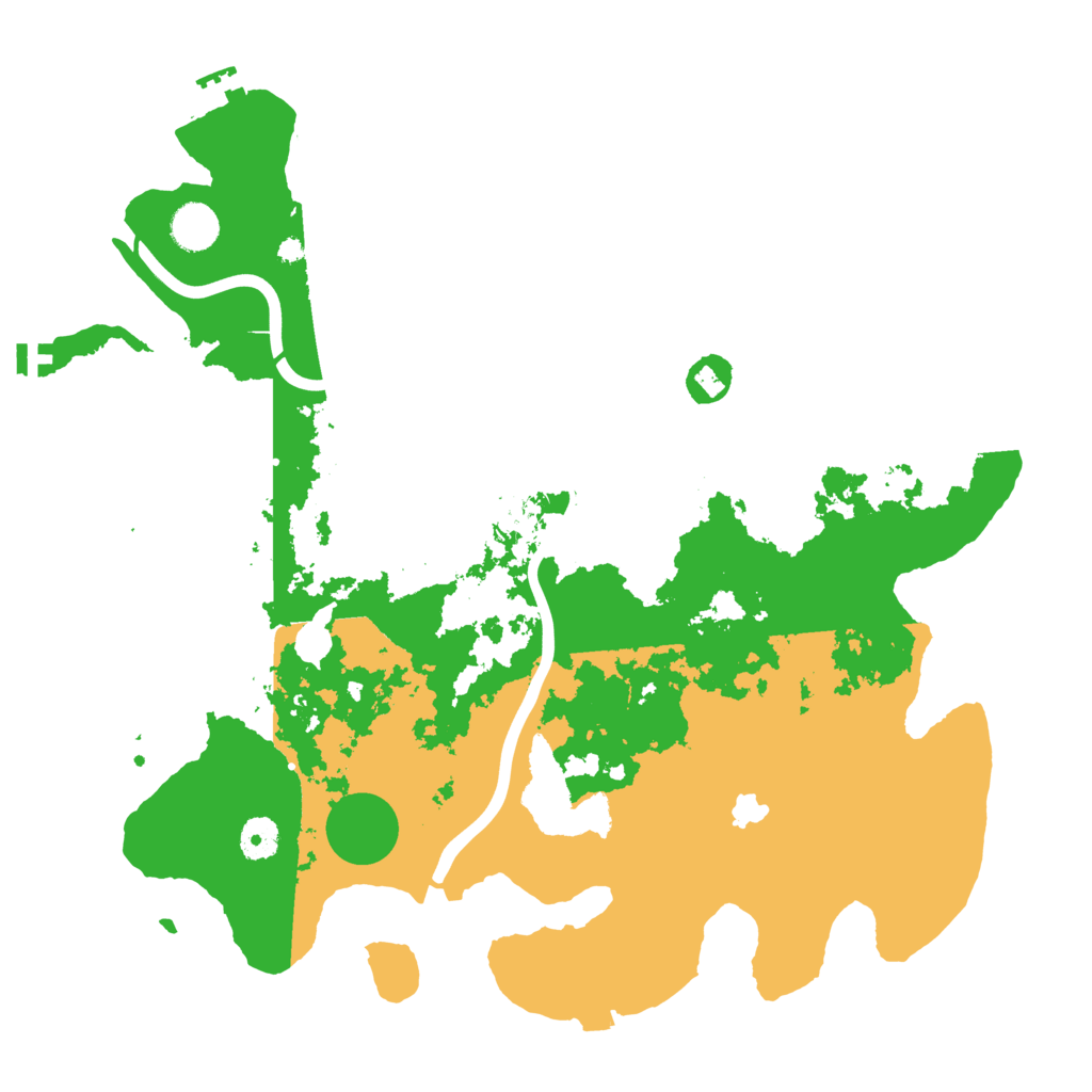 Biome Rust Map: Procedural Map, Size: 4000, Seed: 1789524990