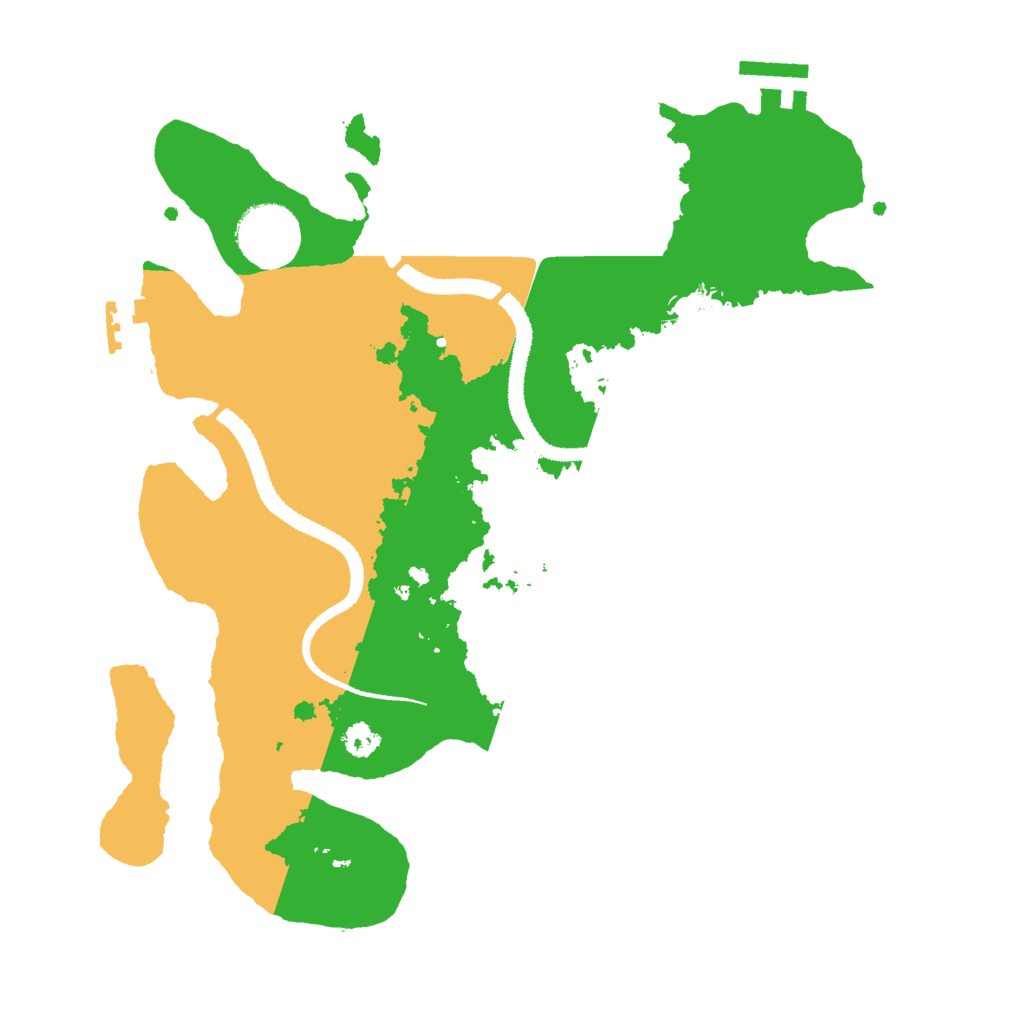Biome Rust Map: Procedural Map, Size: 3000, Seed: 475181835