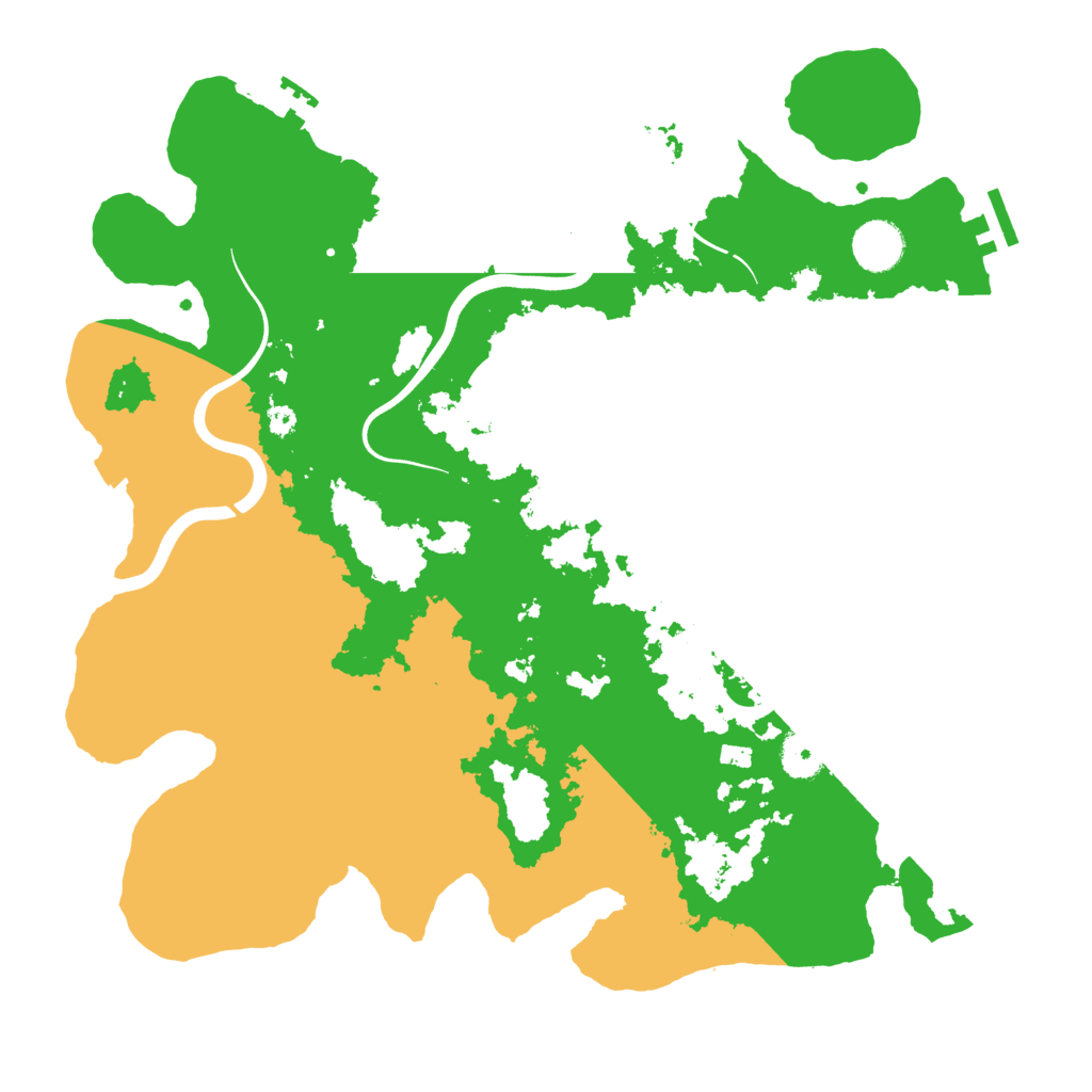 Biome Rust Map: Procedural Map, Size: 3750, Seed: 1165041354
