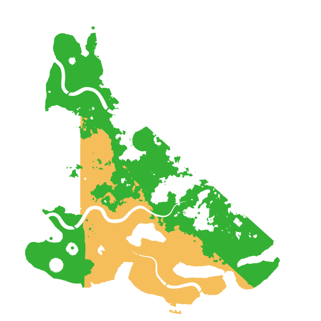 Biome Rust Map: Procedural Map, Size: 4000, Seed: 27783677