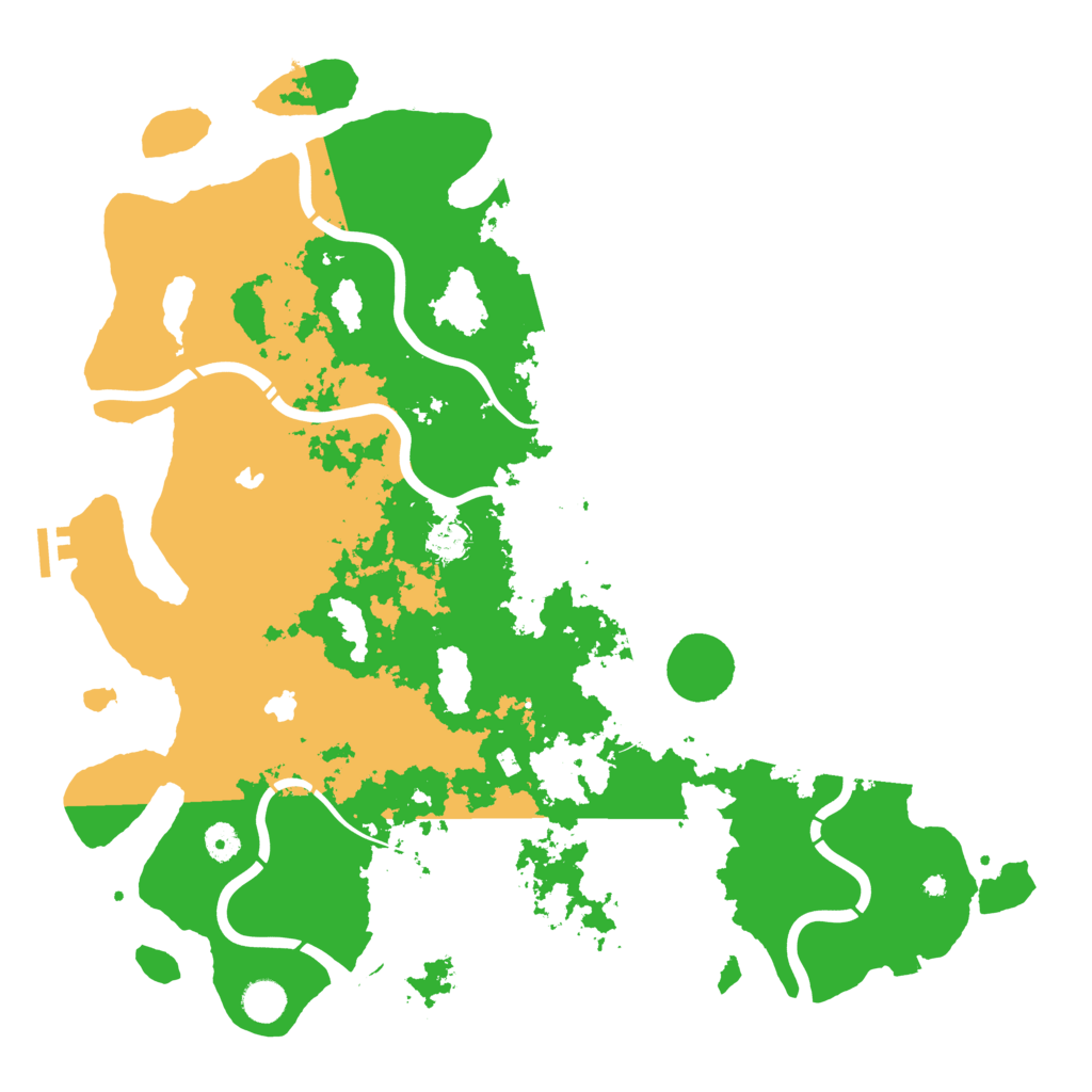 Biome Rust Map: Procedural Map, Size: 4500, Seed: 567313194