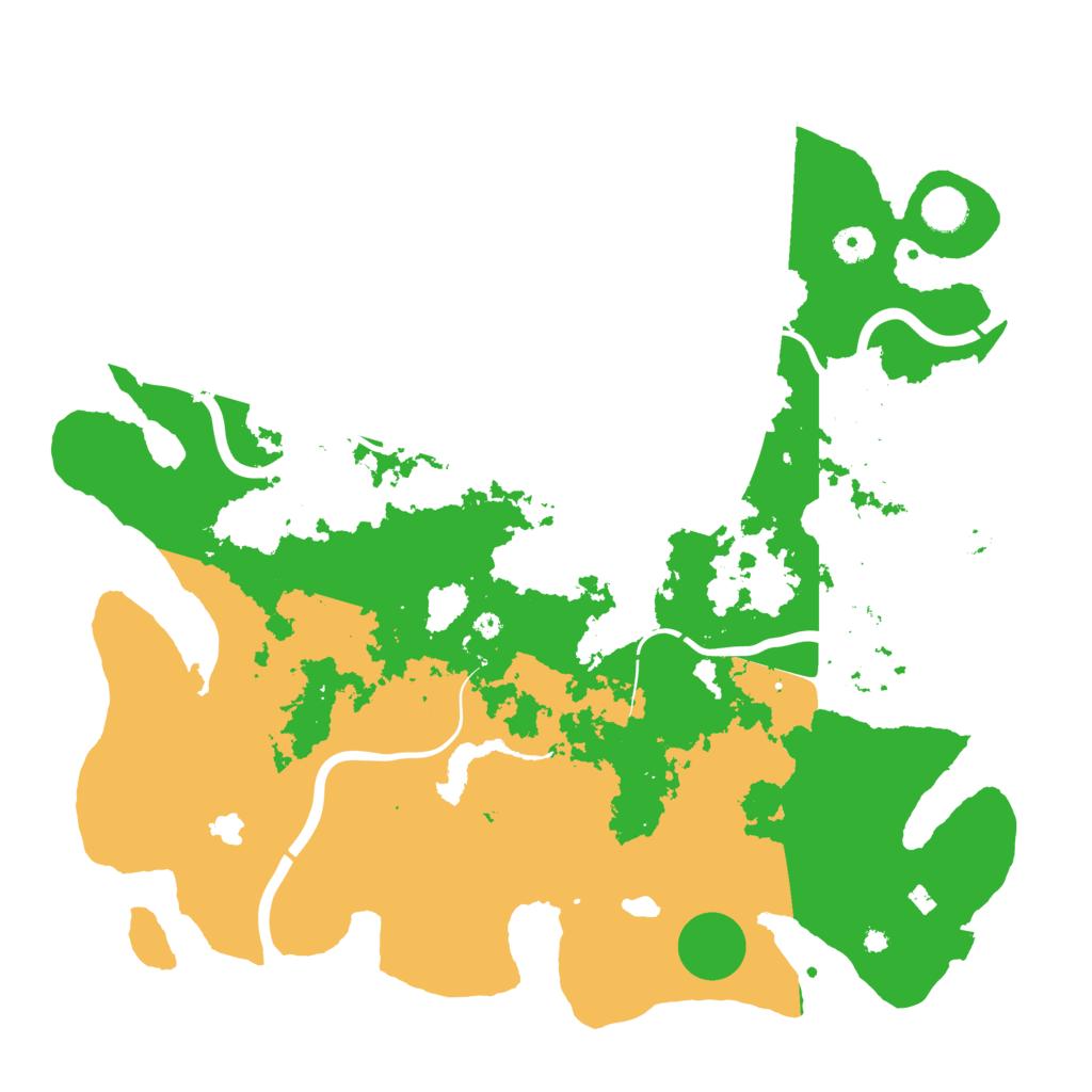 Biome Rust Map: Procedural Map, Size: 4250, Seed: 731646379