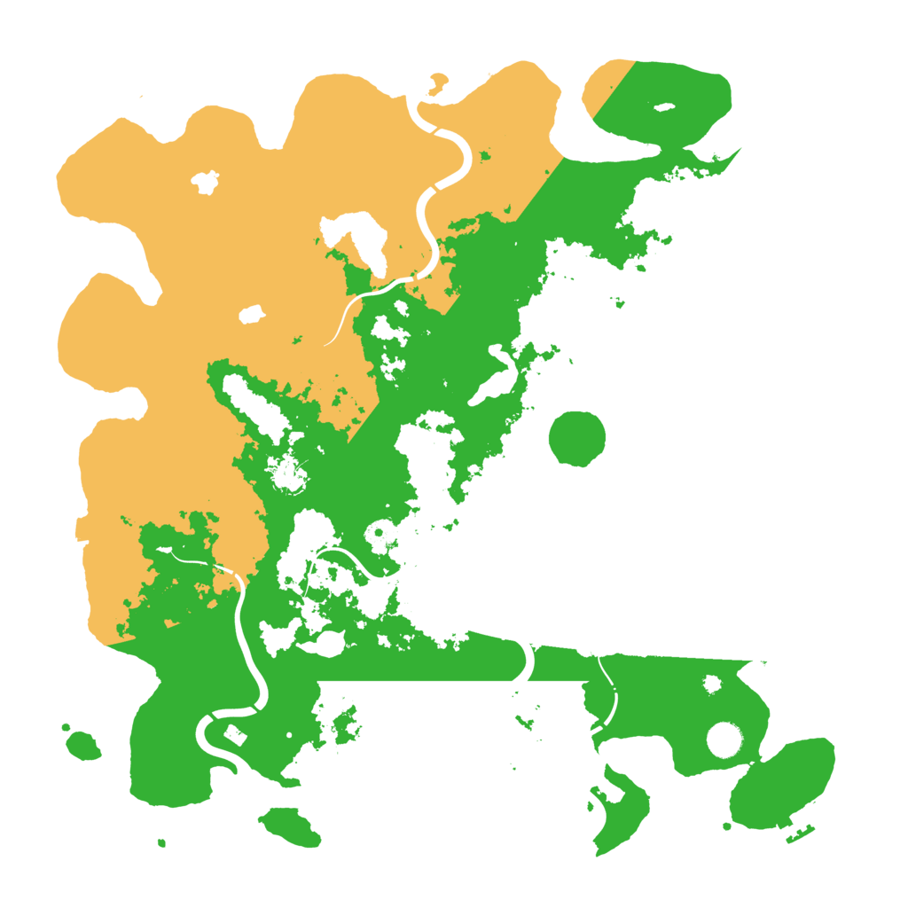 Biome Rust Map: Procedural Map, Size: 4500, Seed: 1567941958