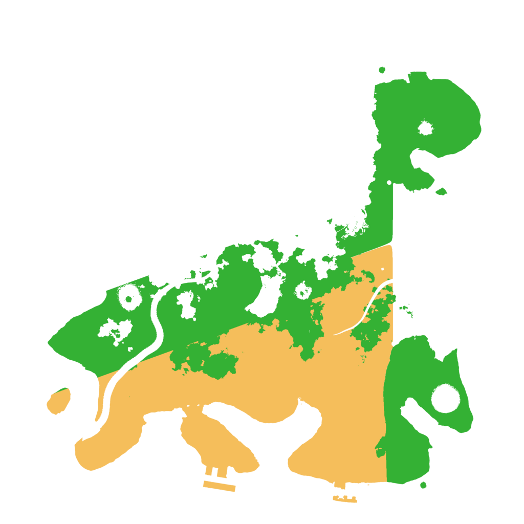 Biome Rust Map: Procedural Map, Size: 3300, Seed: 24637798