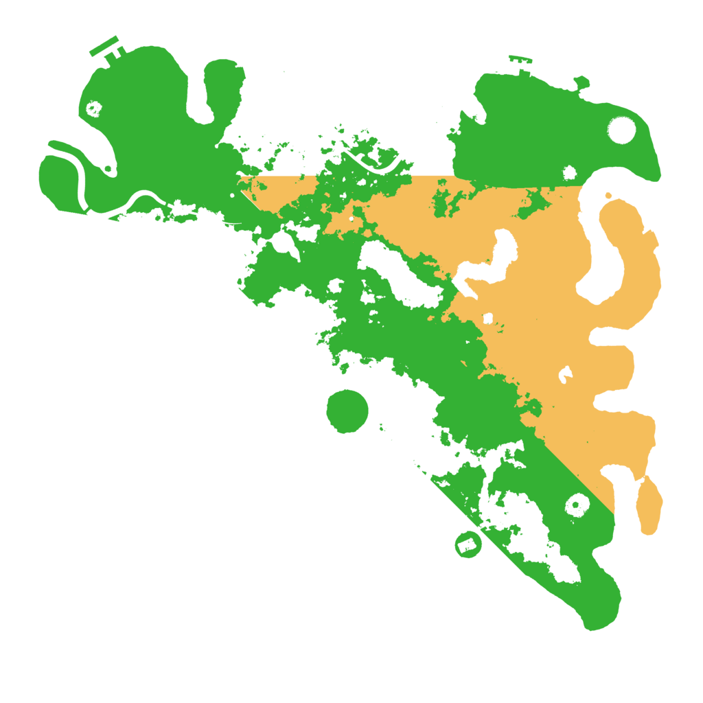 Biome Rust Map: Procedural Map, Size: 4500, Seed: 154556545