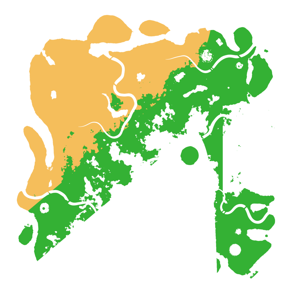 Biome Rust Map: Procedural Map, Size: 4500, Seed: 1608702491