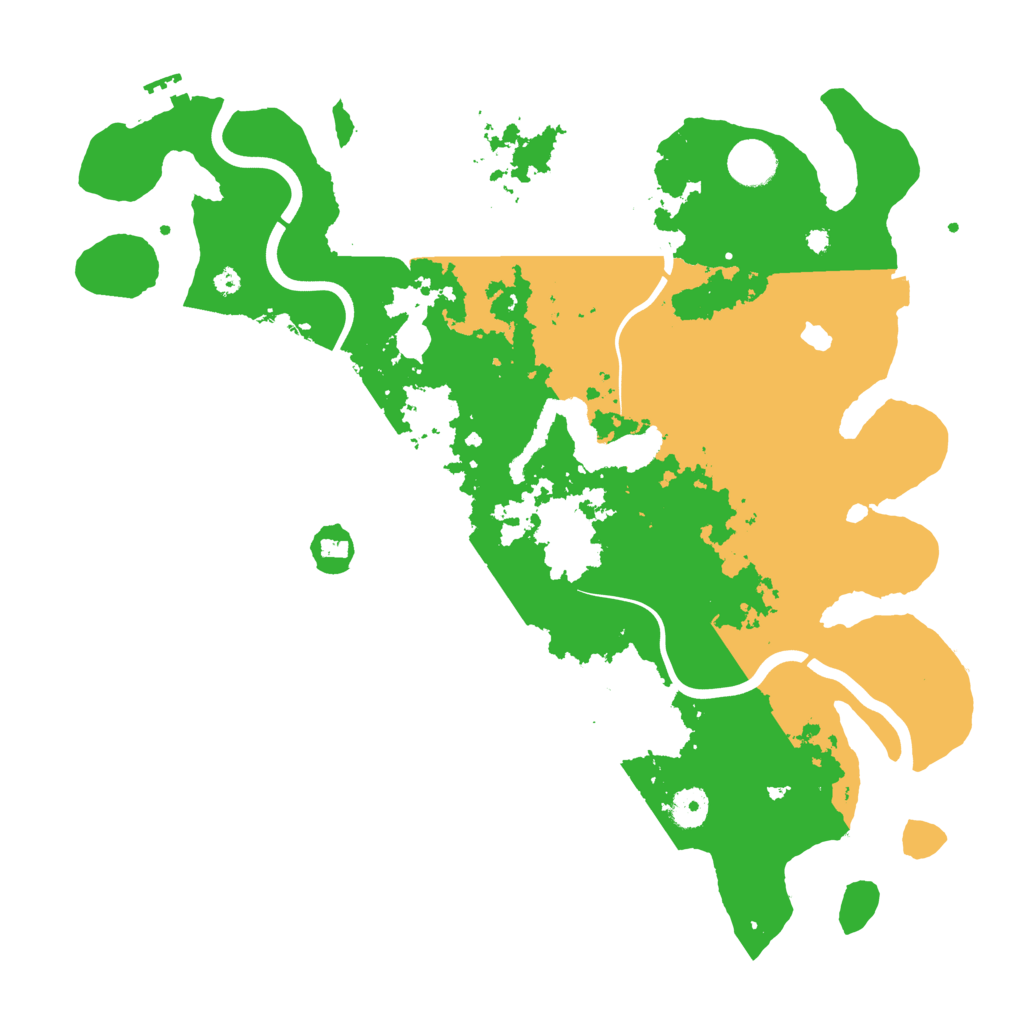 Biome Rust Map: Procedural Map, Size: 4000, Seed: 1078492098