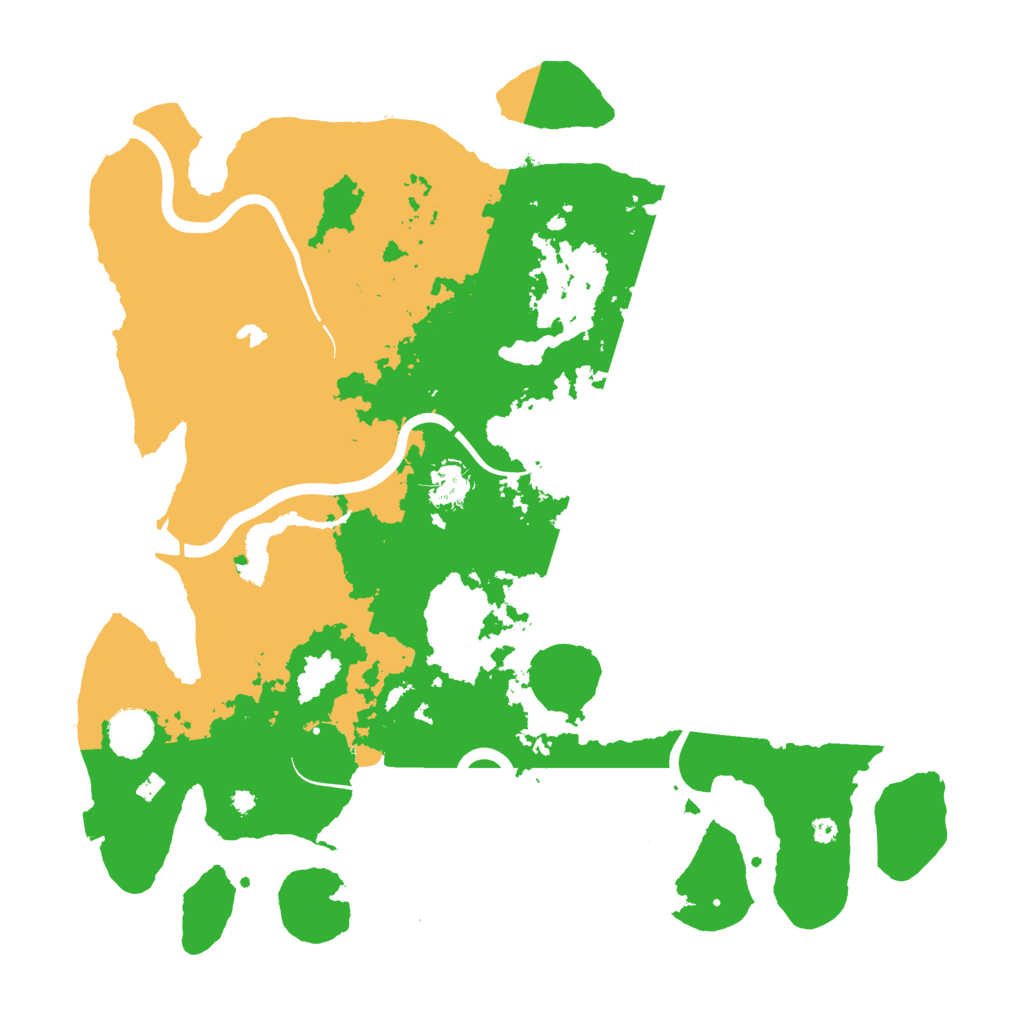 Biome Rust Map: Procedural Map, Size: 4000, Seed: 687720799