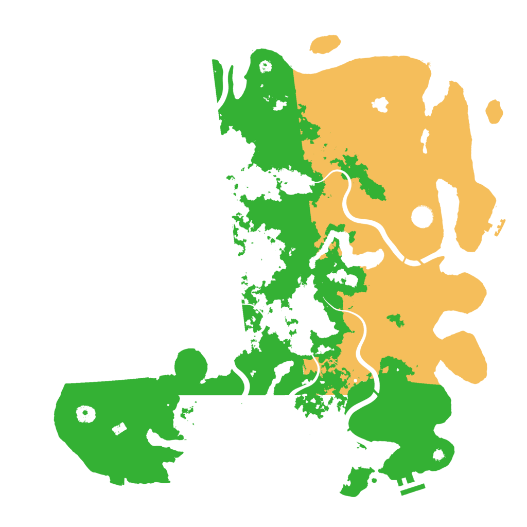 Biome Rust Map: Procedural Map, Size: 4250, Seed: 632691