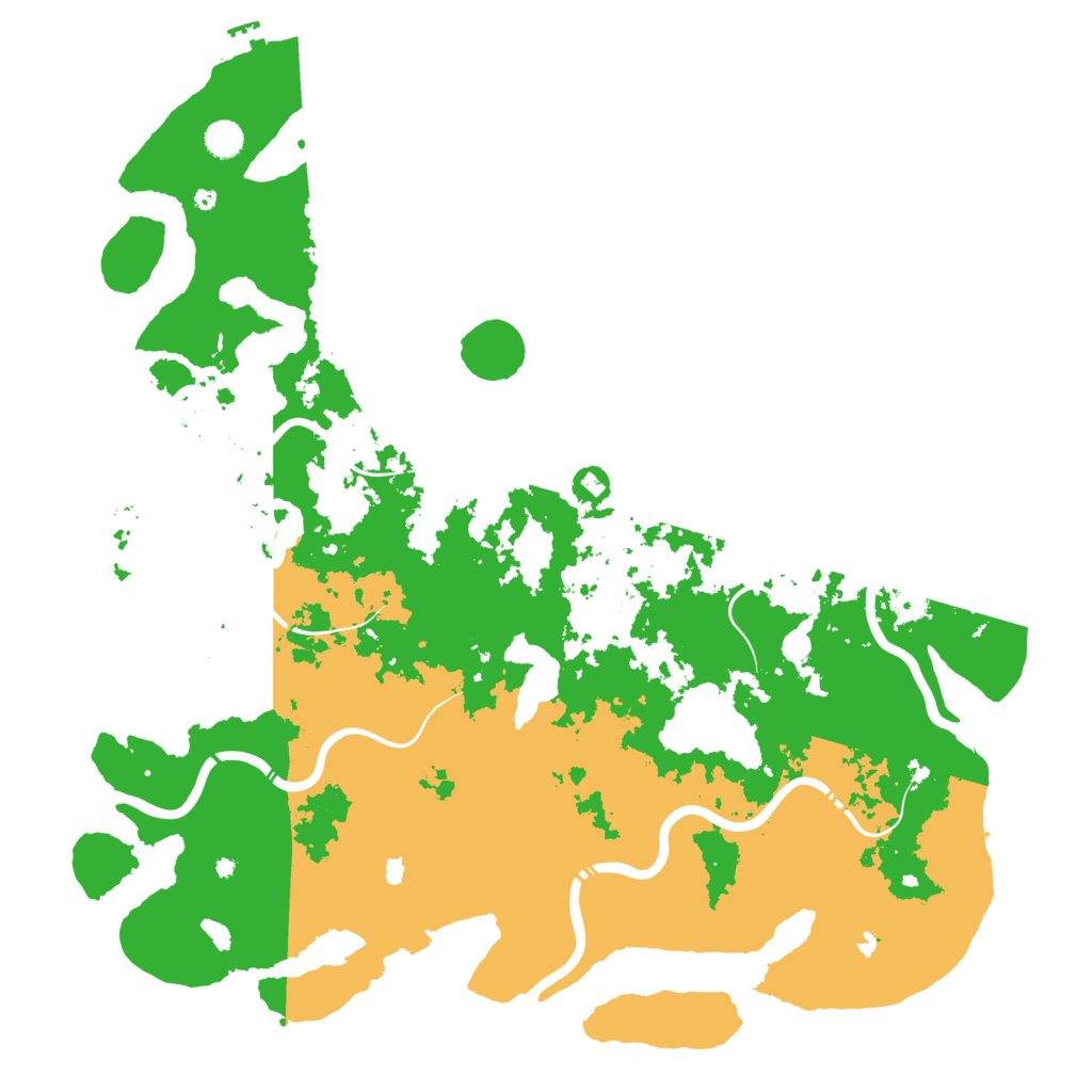 Biome Rust Map: Procedural Map, Size: 5000, Seed: 382608373