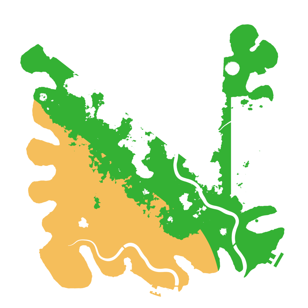 Biome Rust Map: Procedural Map, Size: 4000, Seed: 893930100