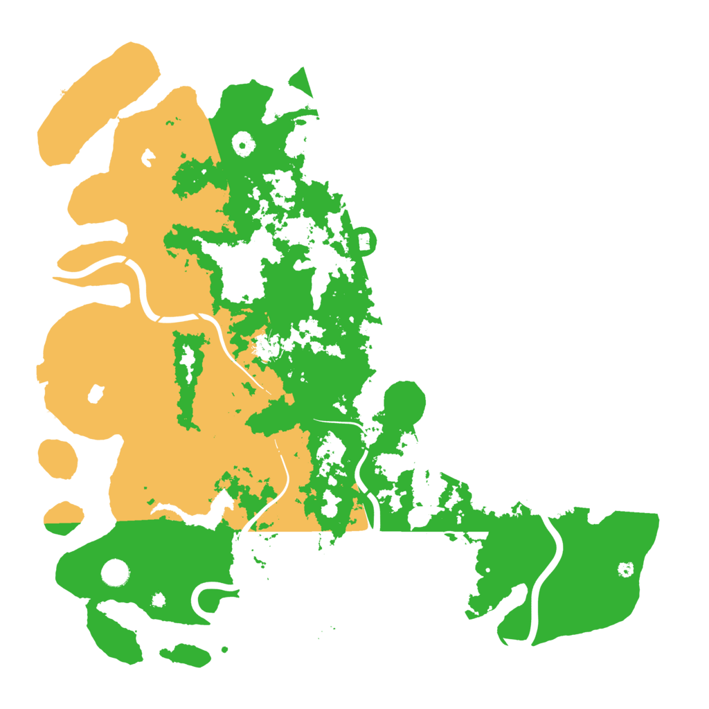 Biome Rust Map: Procedural Map, Size: 4500, Seed: 905977663