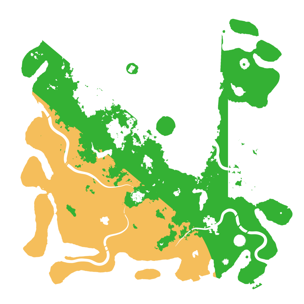 Biome Rust Map: Procedural Map, Size: 4500, Seed: 774403855