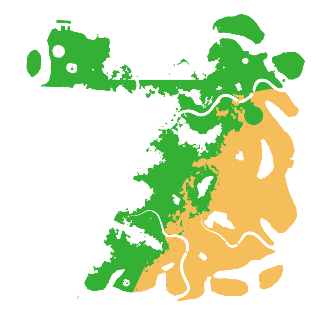 Biome Rust Map: Procedural Map, Size: 4500, Seed: 1507101128