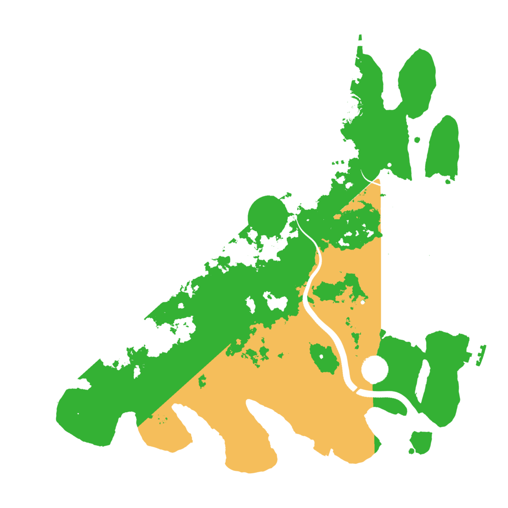 Biome Rust Map: Procedural Map, Size: 3500, Seed: 1412356322
