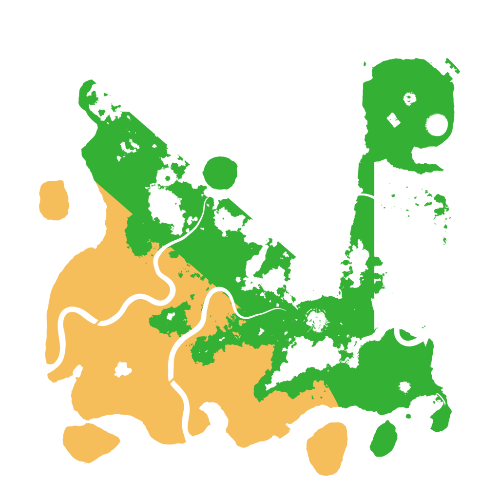 Biome Rust Map: Procedural Map, Size: 4000, Seed: 272369146
