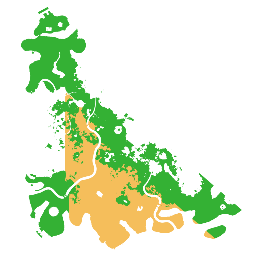 Biome Rust Map: Procedural Map, Size: 4750, Seed: 437112357