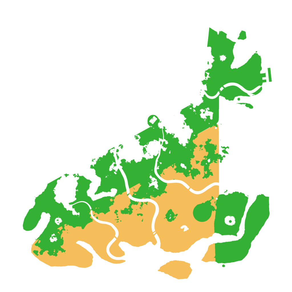 Biome Rust Map: Procedural Map, Size: 4250, Seed: 374688336
