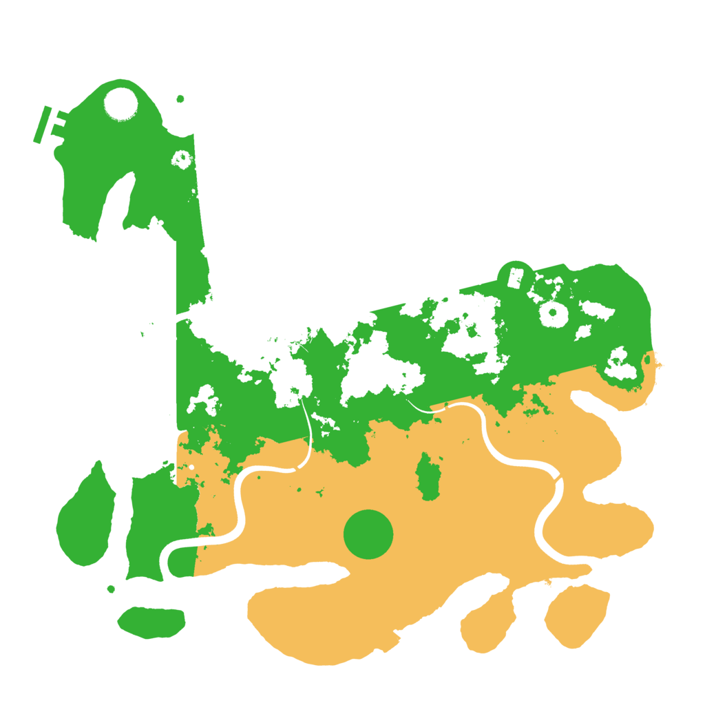 Biome Rust Map: Procedural Map, Size: 3750, Seed: 445203992