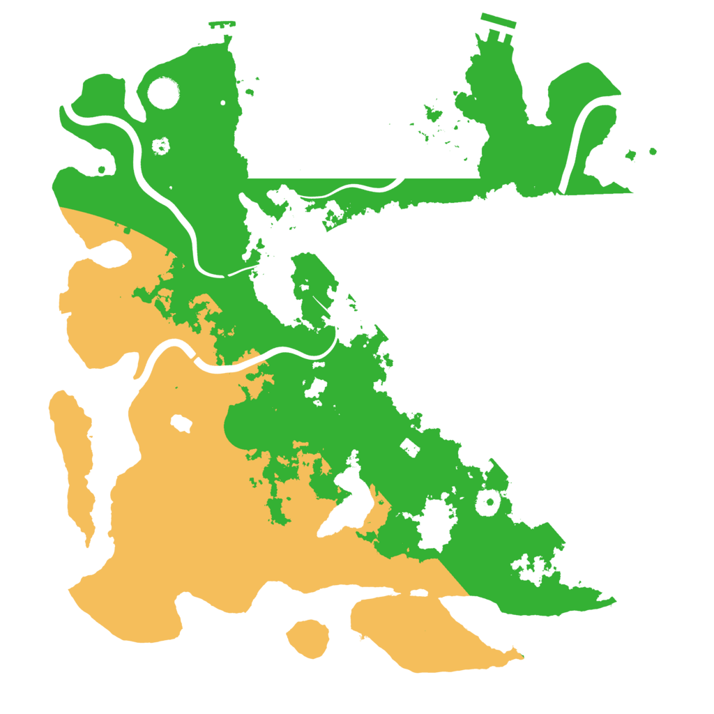 Biome Rust Map: Procedural Map, Size: 4050, Seed: 846491840