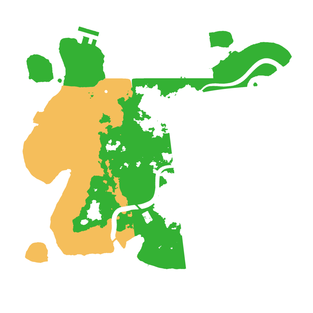 Biome Rust Map: Procedural Map, Size: 3000, Seed: 2063173194