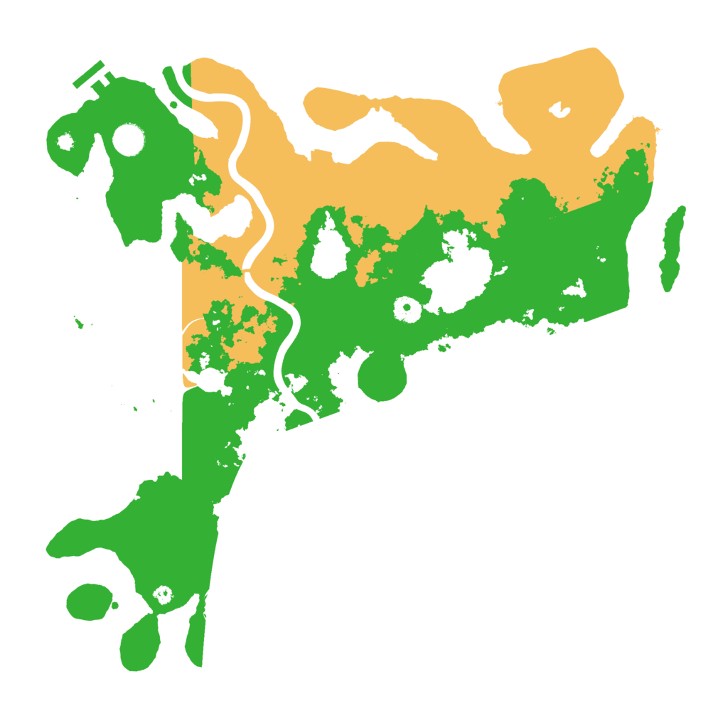 Biome Rust Map: Procedural Map, Size: 4000, Seed: 436805750