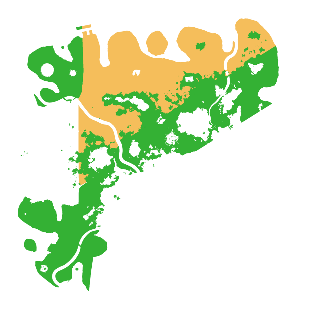 Biome Rust Map: Procedural Map, Size: 4250, Seed: 26878805