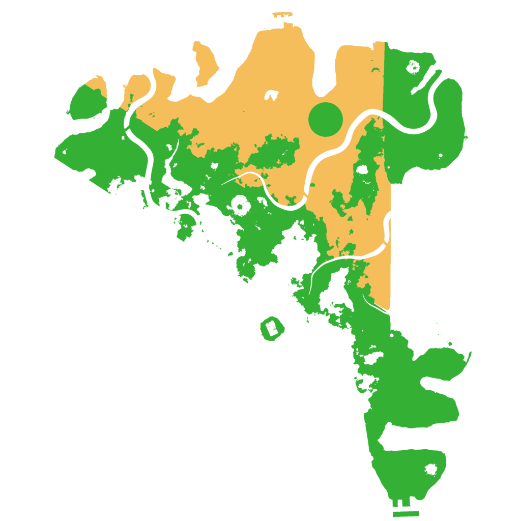 Biome Rust Map: Procedural Map, Size: 4000, Seed: 2135373836