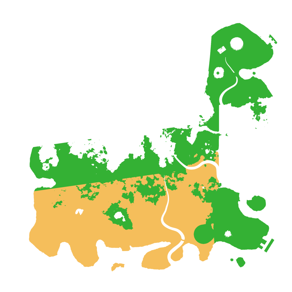 Biome Rust Map: Procedural Map, Size: 4000, Seed: 1666561278