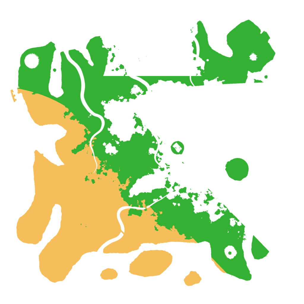 Biome Rust Map: Procedural Map, Size: 3700, Seed: 787326950
