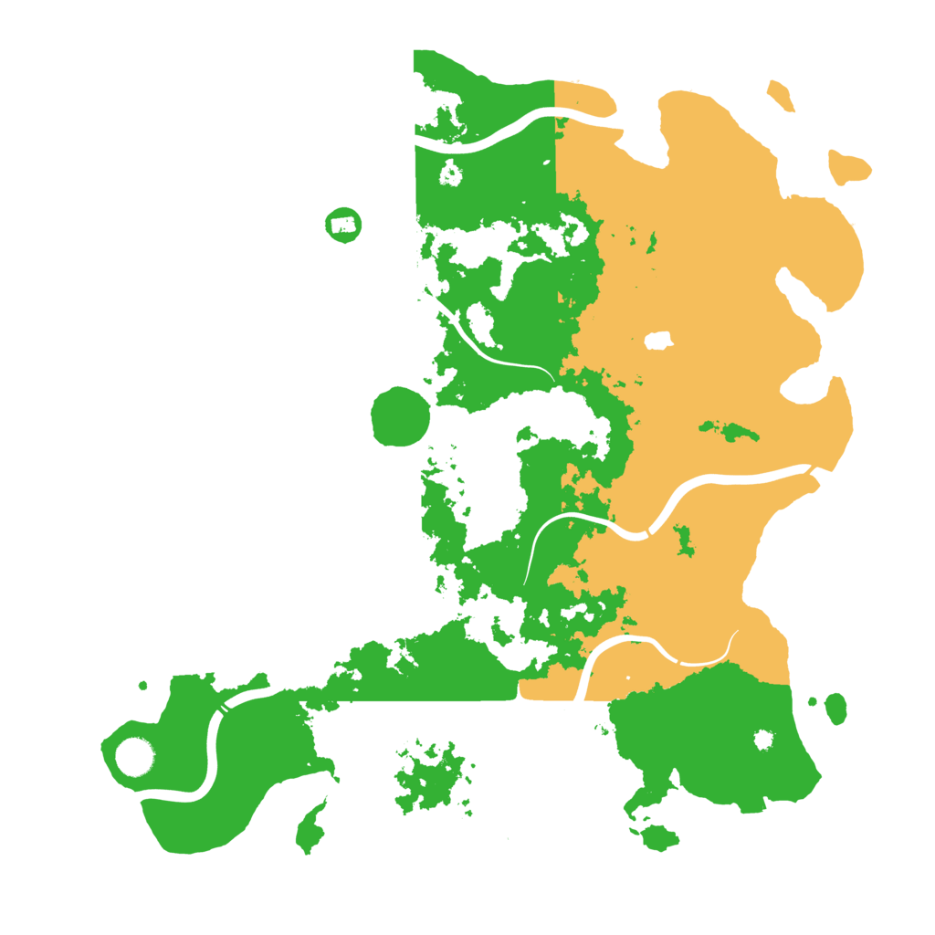 Biome Rust Map: Procedural Map, Size: 4250, Seed: 1558475513