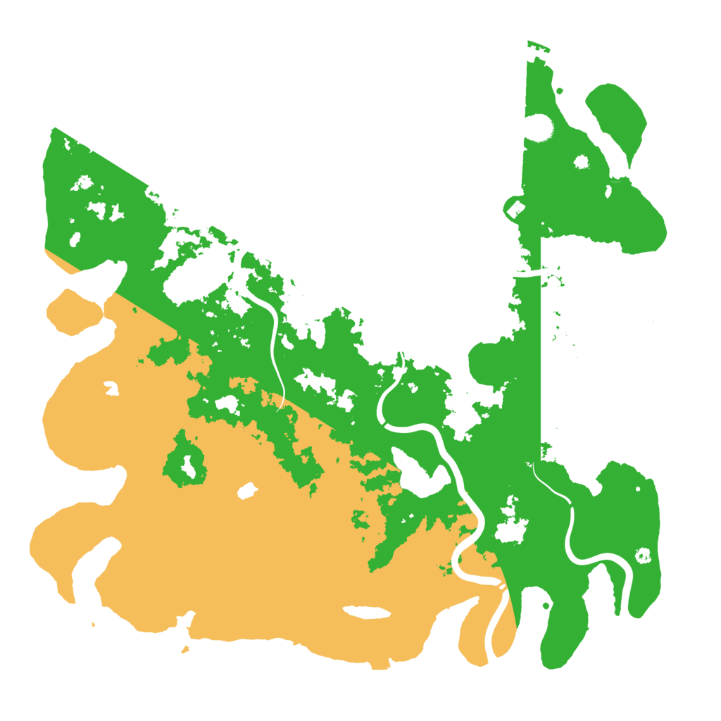 Biome Rust Map: Procedural Map, Size: 4500, Seed: 2112192239