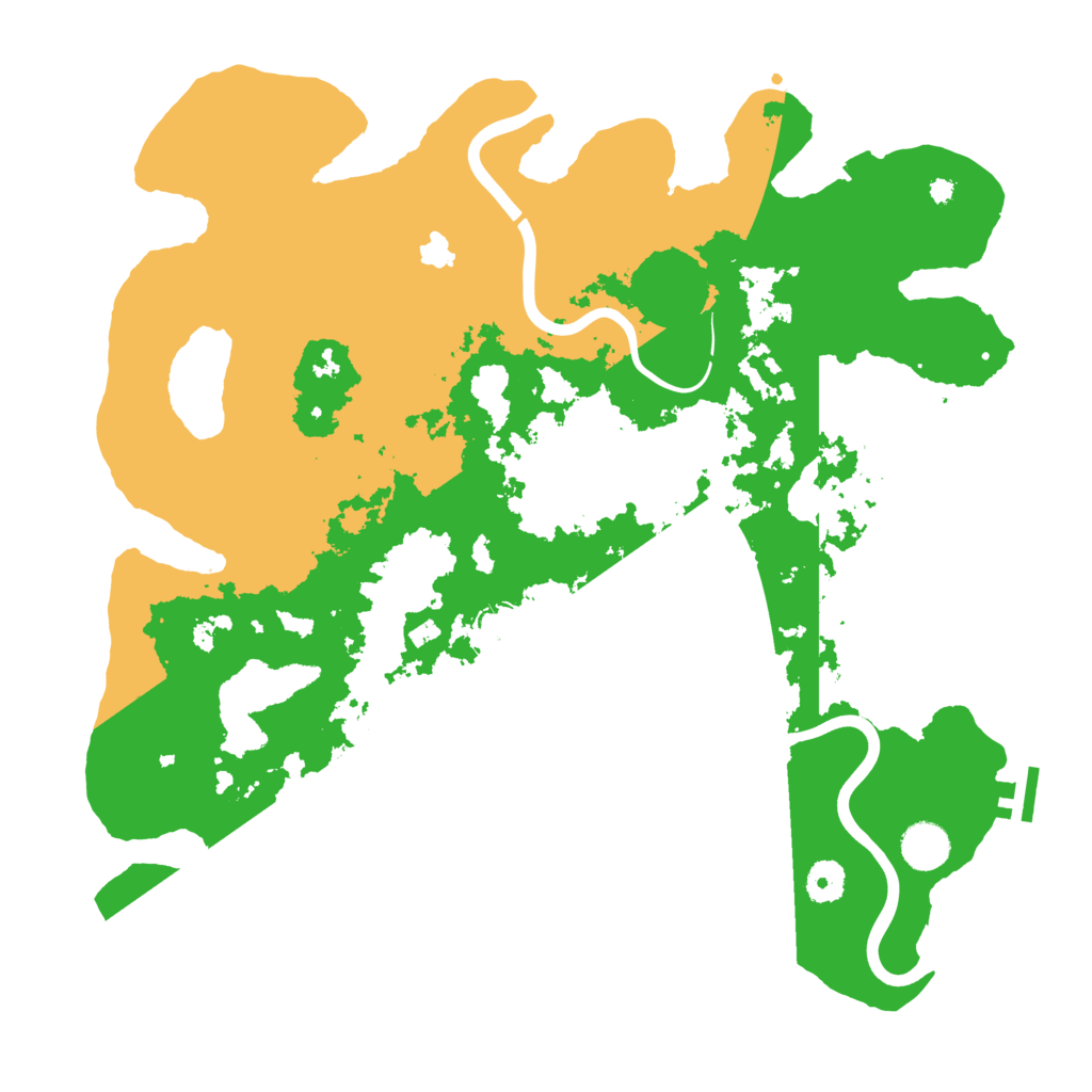 Biome Rust Map: Procedural Map, Size: 4000, Seed: 1295932309