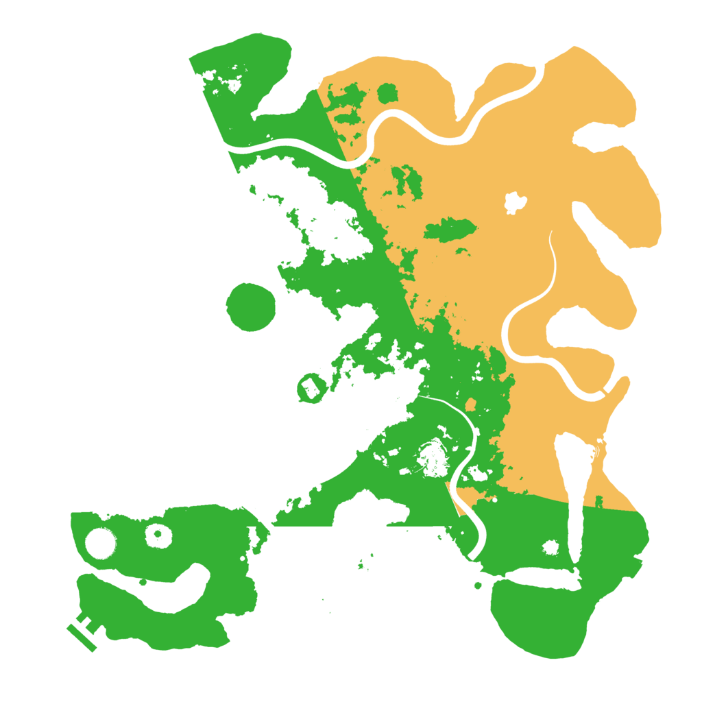 Biome Rust Map: Procedural Map, Size: 4000, Seed: 1504042015