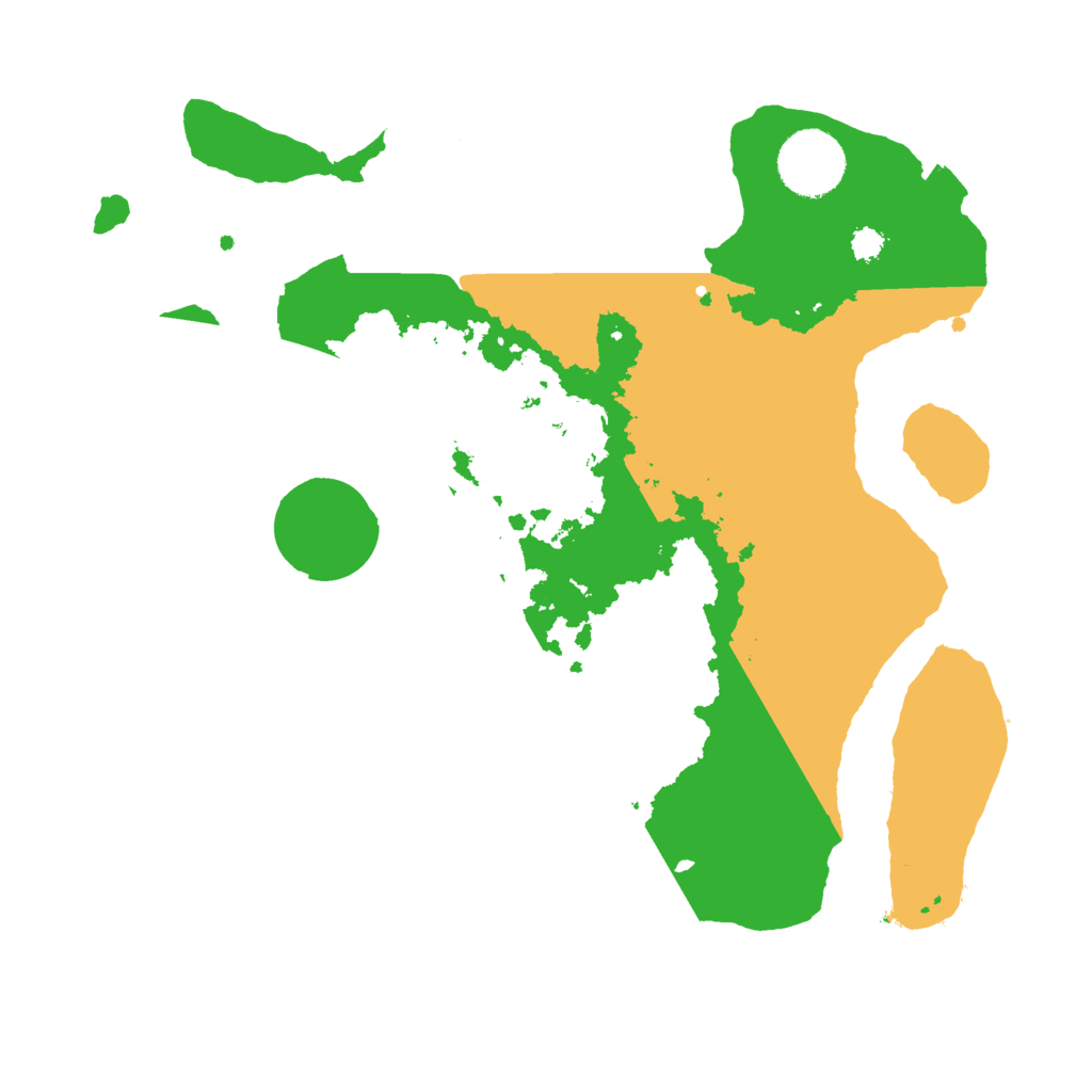 Biome Rust Map: Procedural Map, Size: 3000, Seed: 2479449